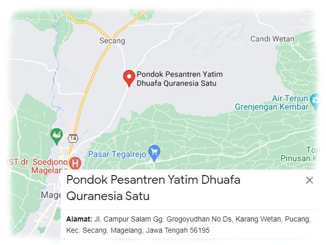 lokasi pondok quranesia 1